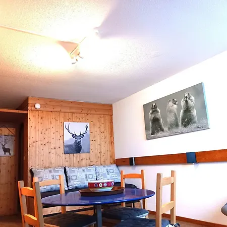 30m² Expose Sud Avec Balcon, Wifi Et Animaux Acceptes A Arc 1600 - Fr-1-411-123 *